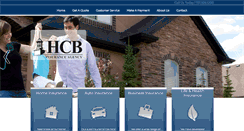 Desktop Screenshot of hcbinsurance.com